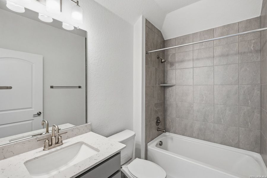 Furnished interior view inside a new home in Davis Ranch, San Antonio (Image 7).