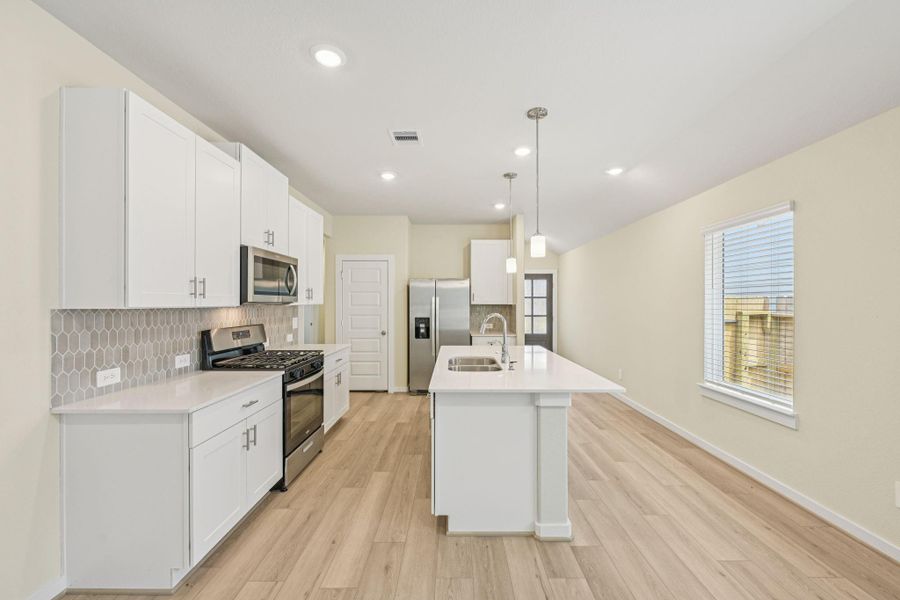 Photo is not of the actual home, but is an inspirational photo of builder’s model home and may depict options, furnishings, and/or decorator features that are not included