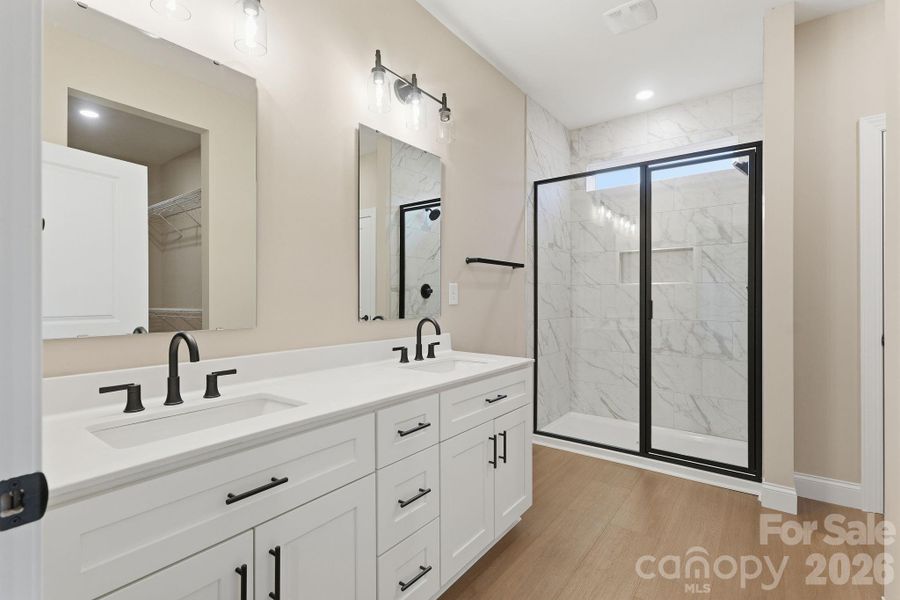 Furnished interior view inside a new home in , Troutman (Image 9).