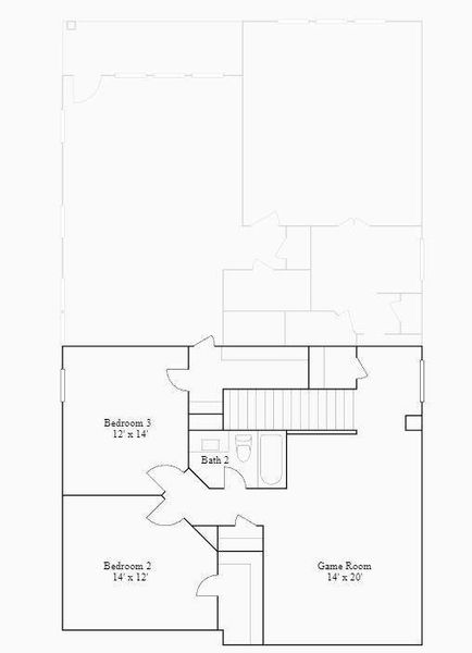 Builder Plan Floor 2