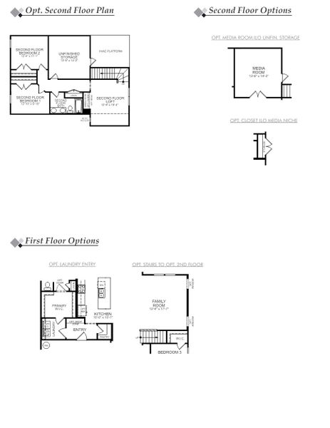 2D floor plan layout for the Fenwick by Eastwood Homes in Secrest Meadows, Monroe, NC (Image 4). 2D floor plan layout for the Fenwick by Eastwood Homes in Secrest Meadows, Monroe, NC (Image 4).