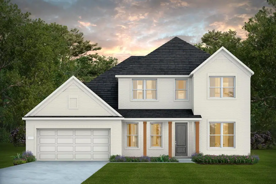 Representative exterior photo of a completed home built from the Lindale by Pulte Homes in Katy Court, Katy, TX (Image 5).