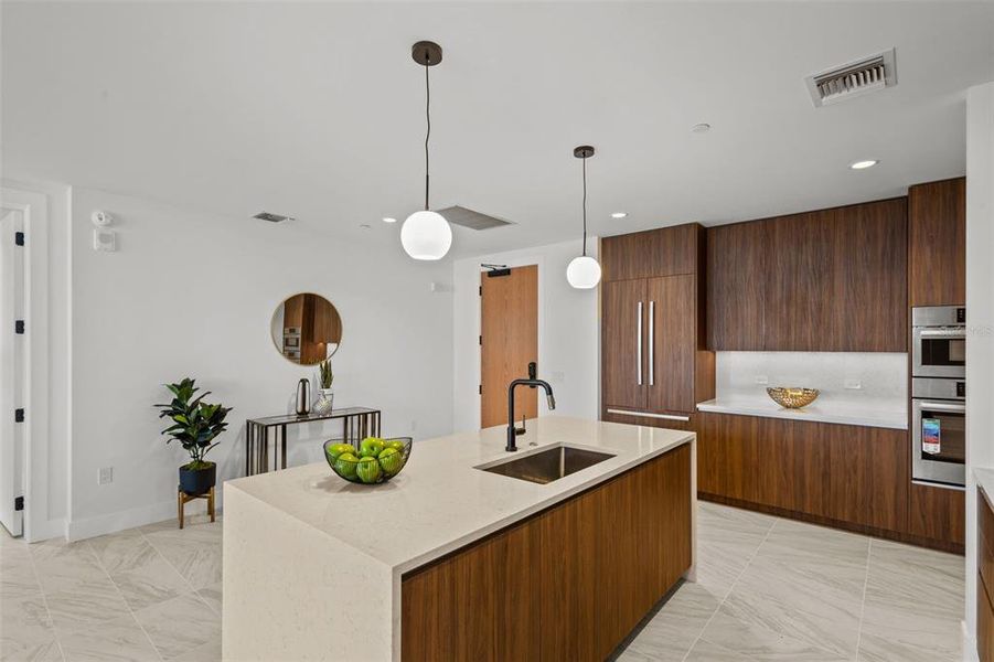 Furnished interior view inside a new home in , St. Petersburg (Image 10).