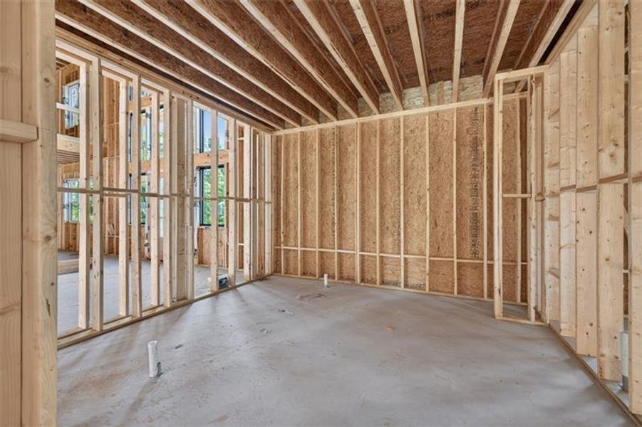 In-progress construction of a new home in , Monticello, GA (Image 20).