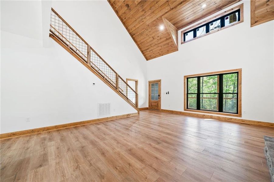 Spacious, unfurnished interior of a new home in , Ellijay (Image 28). Spacious, unfurnished interior of a new home in , Ellijay (Image 28).