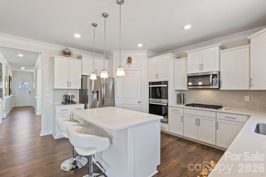 Furnished interior view inside a new home in Sylvan Creek, Denver (Image 39).