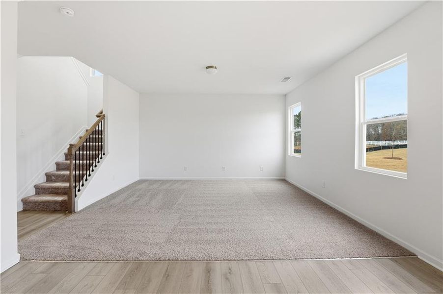 Spacious, unfurnished interior of a new home in Hampton Ridge, Jefferson (Image 29). Spacious, unfurnished interior of a new home in Hampton Ridge, Jefferson (Image 29).
