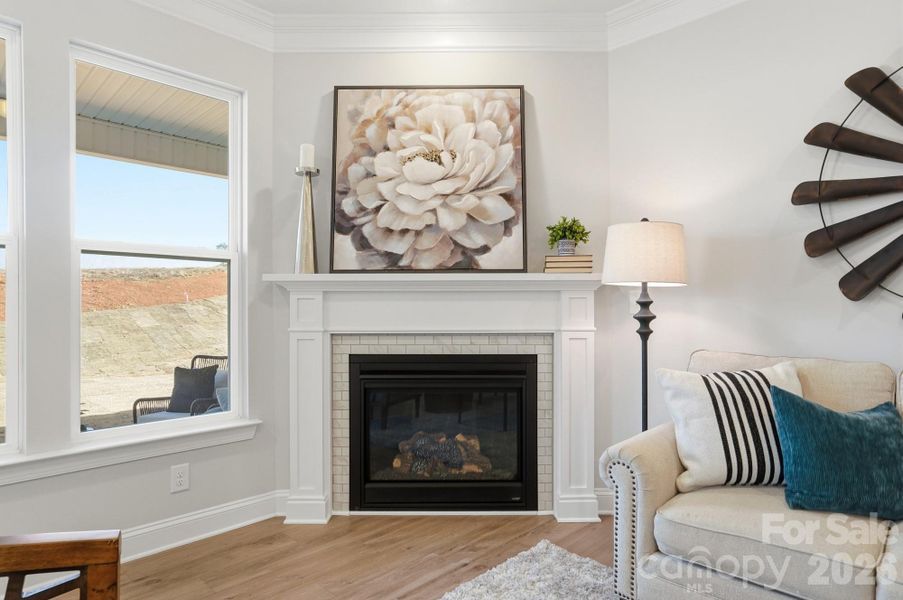 Furnished interior view inside a new home in Carrington, Stanley (Image 34).
