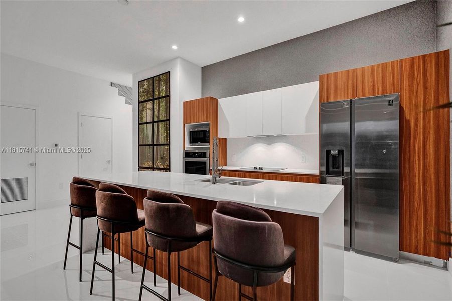 Furnished interior view inside a new home in , Fort Lauderdale (Image 14).