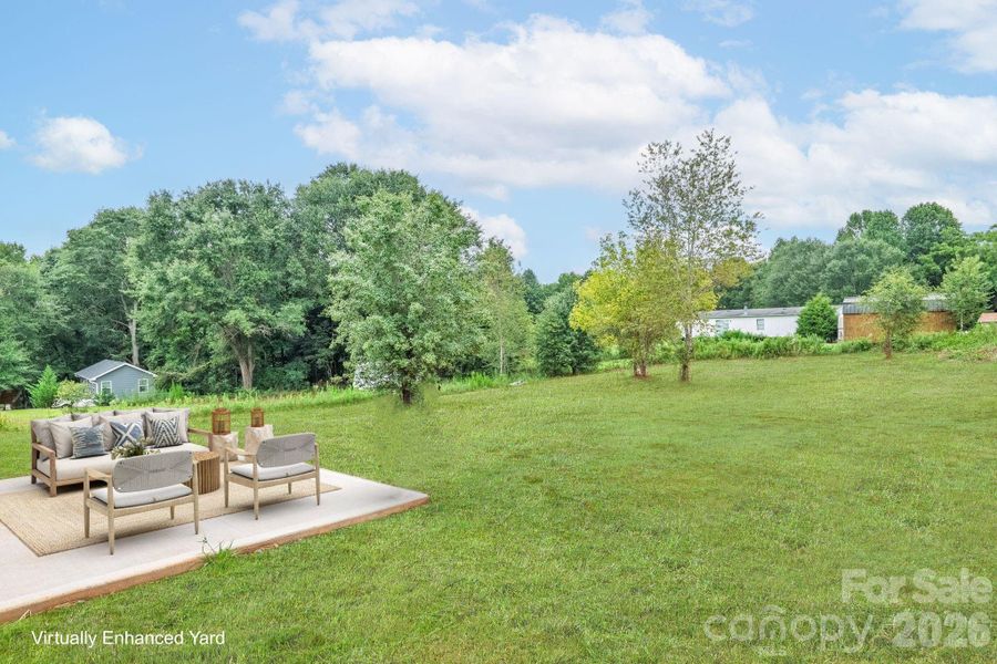 Exterior details and patio area of a home in , Shelby (Image 28).