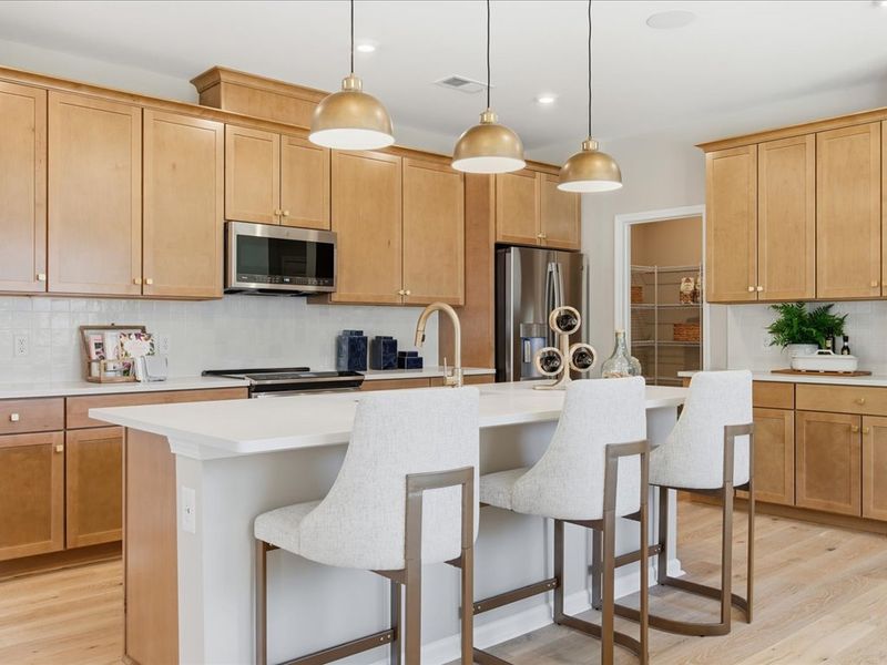 Representative furnished interior of a home built from the Fisher by Tri Pointe Homes in Ellis Townes, Charlotte (Image 8). Representative furnished interior of a home built from the Fisher by Tri Pointe Homes in Ellis Townes, Charlotte (Image 8).