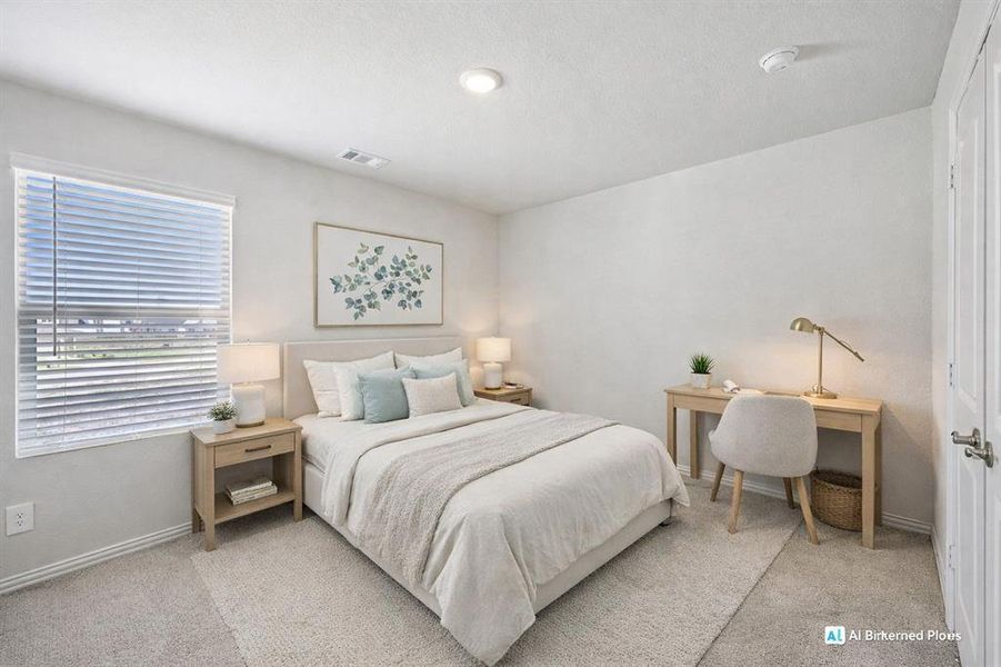 Furnished interior view inside a new home in Lakehaven - Spring Series, Farmersville (Image 11).