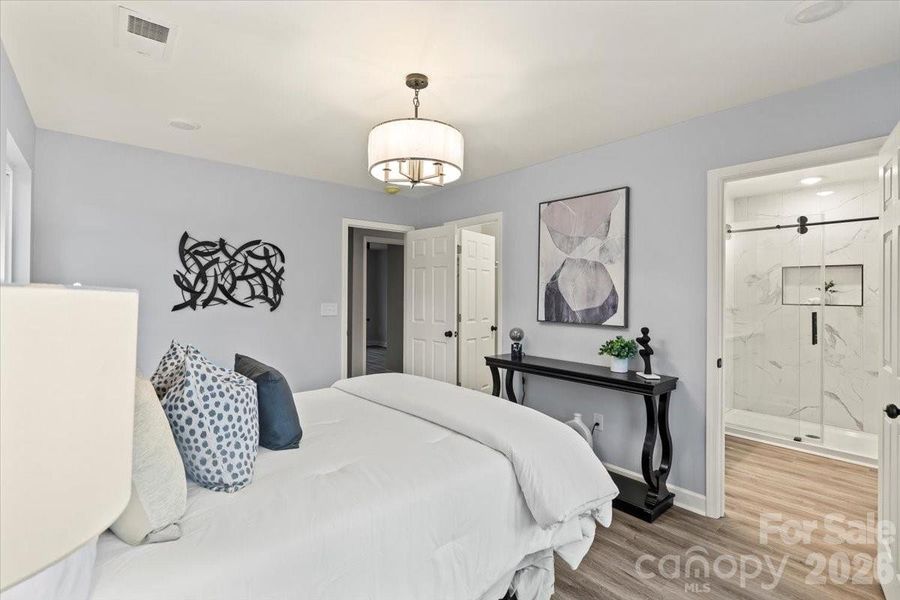 Furnished interior view inside a new home in , Statesville (Image 16). Furnished interior view inside a new home in , Statesville (Image 16).