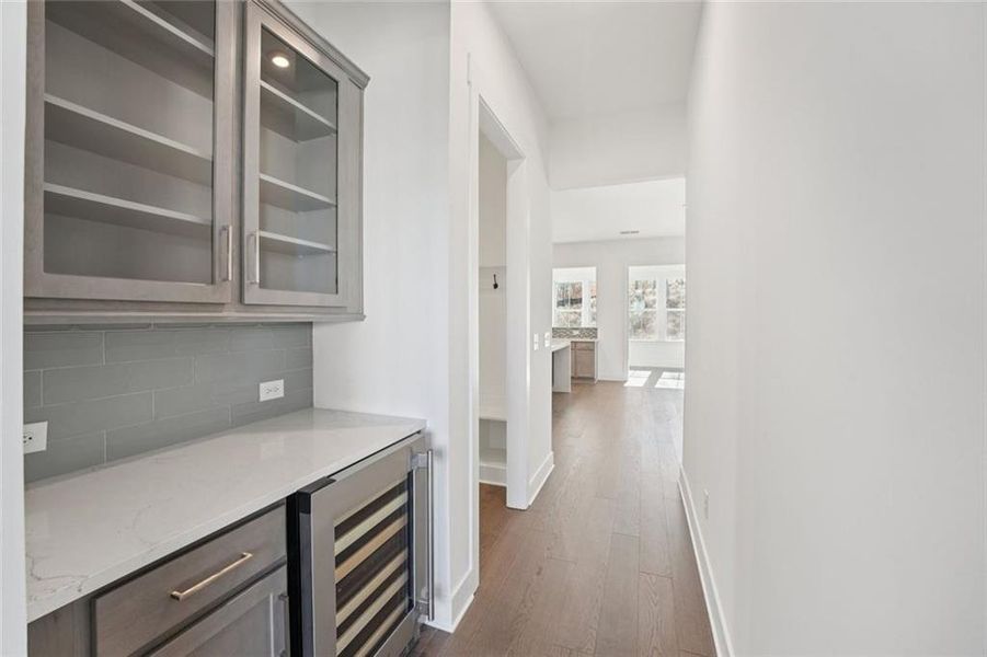 Furnished interior view inside a new home in Sterling Pointe, Cumming (Image 13).