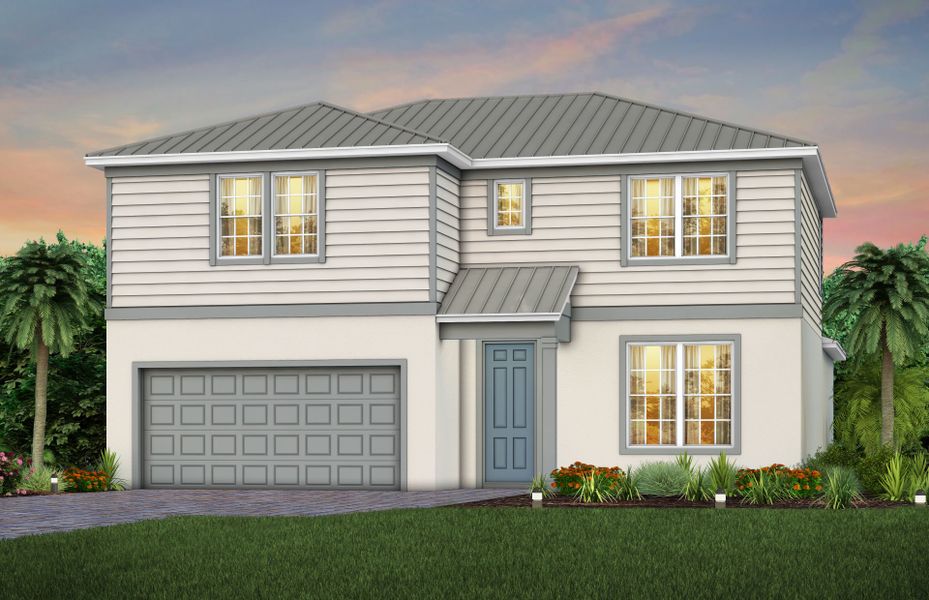 Exterior FM1 with metal roof option