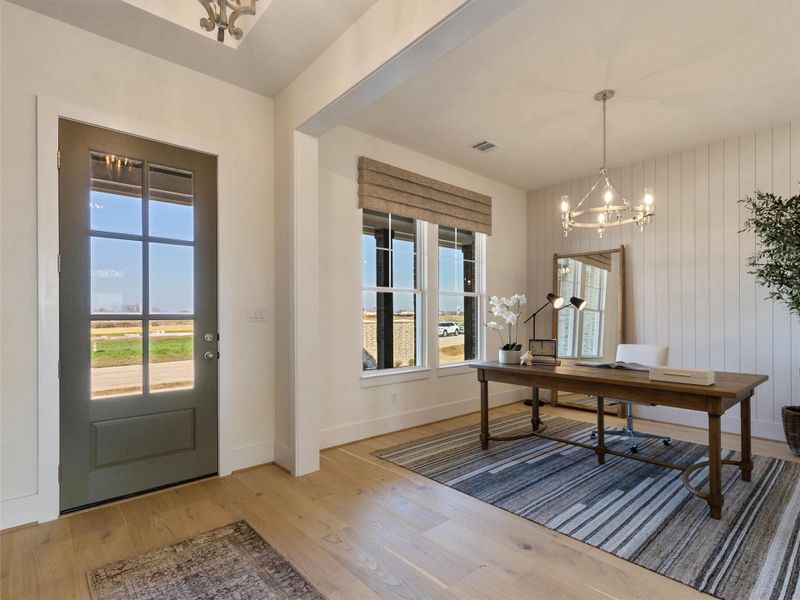 Furnished interior view inside a new home in , Smithville (Image 6).