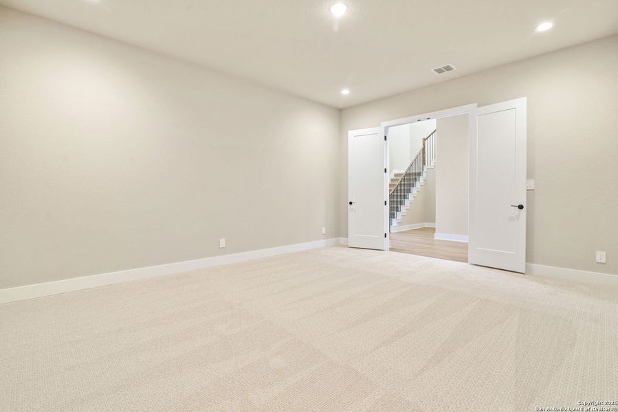 Spacious, unfurnished interior of a new home in Esperanza - 70', Boerne (Image 27). Spacious, unfurnished interior of a new home in Esperanza - 70', Boerne (Image 27).