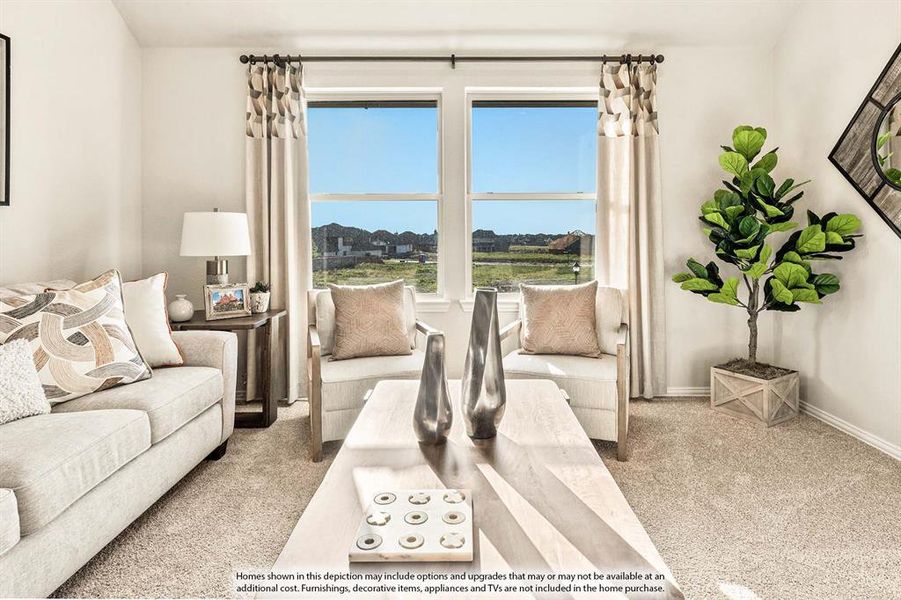 Furnished interior view inside a new home in Addison Hills Classic 60s, Cedar Hill (Image 30). Furnished interior view inside a new home in Addison Hills Classic 60s, Cedar Hill (Image 30).