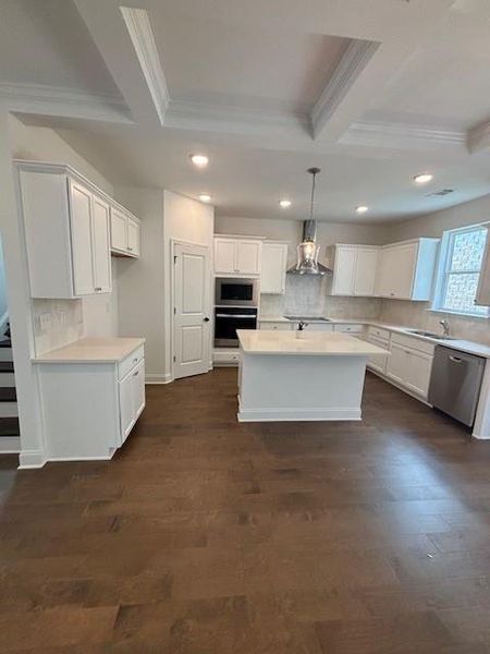 Furnished interior view inside a new home in , Buford (Image 5).