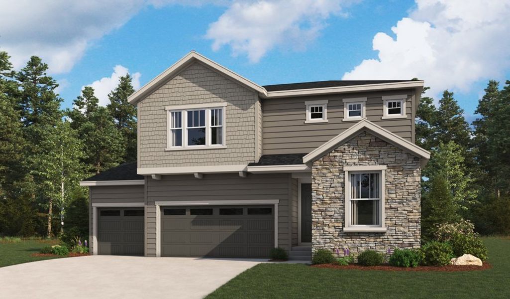 Moonstone-R914-PaintBrushHills Elevation C