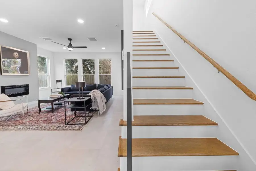 Furnished interior view inside a new home in , Houston (Image 4).