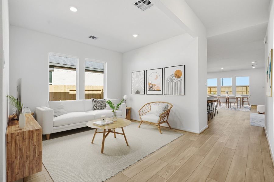 Furnished interior view inside a new home in Hockley Meadows, Hockley (Image 15).