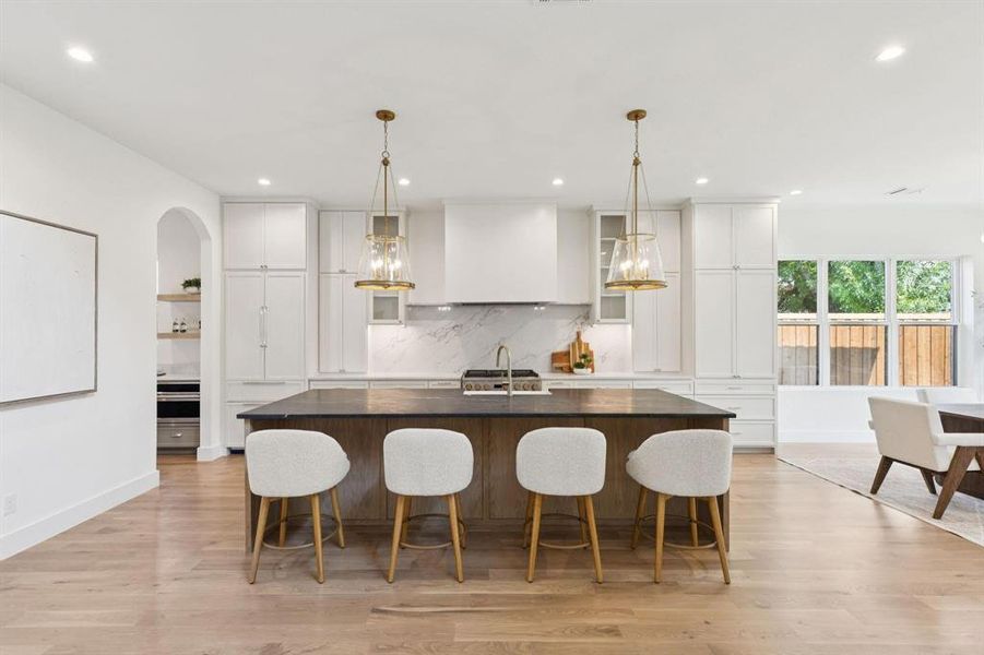 Furnished interior view inside a new home in , Dallas (Image 12).