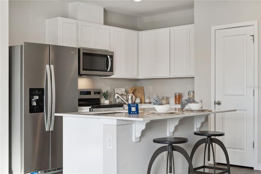 Furnished interior view inside a new home in , St. Cloud (Image 13).