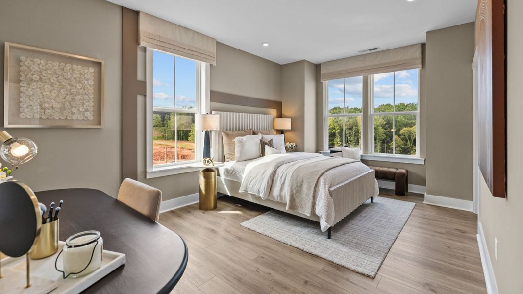 The Landon Plan by DRB Homes in Charlotte, NC,-  Bedroom