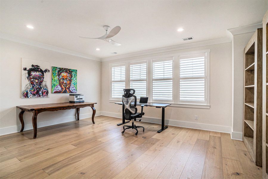 Furnished interior view inside a new home in , Mount Pleasant (Image 27).