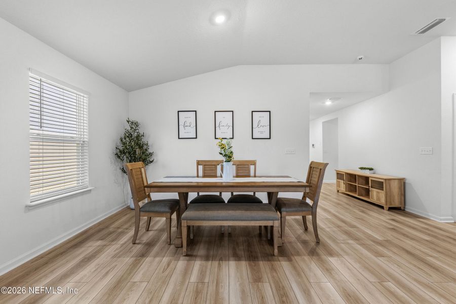 Furnished interior view inside a new home in Copper Ridge, Jacksonville (Image 20).