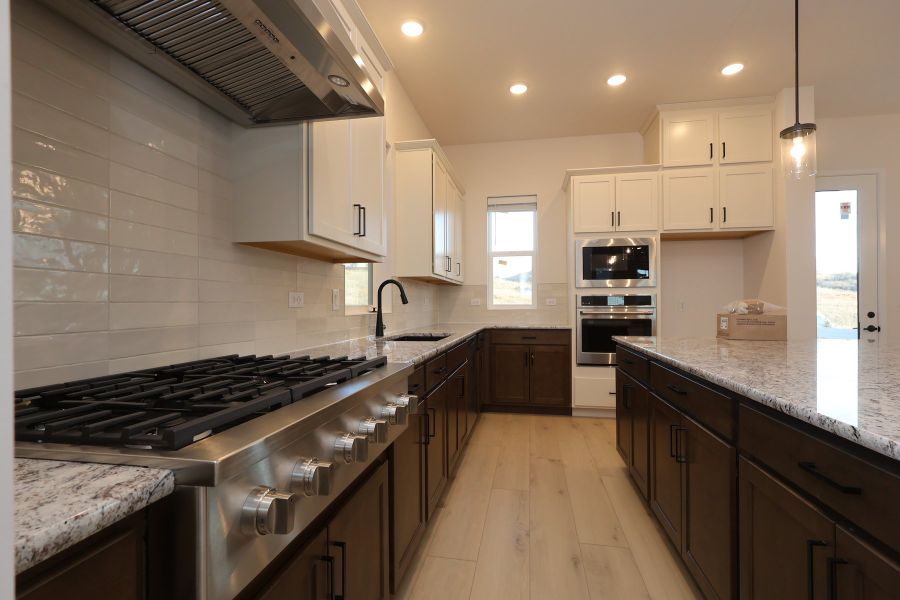 Furnished interior view inside a new home in Trailside at Cottonwood Creek, Colorado Springs (Image 7).