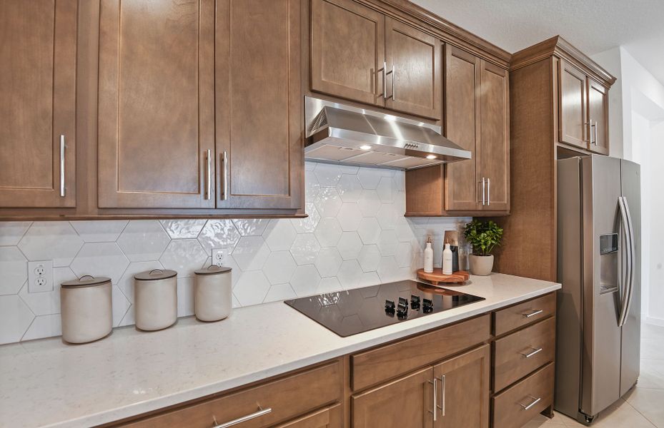 Furnished interior view inside a new home in Caldera, Spring Hill (Image 22).