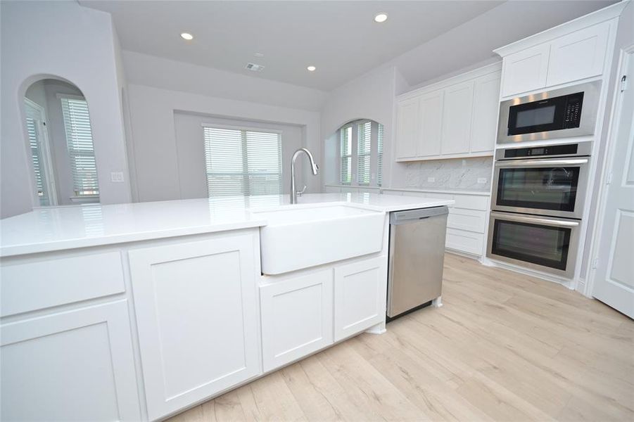 Furnished interior view inside a new home in Coyote Crossing, Godley (Image 13).