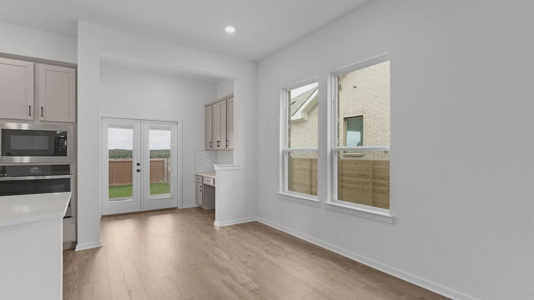 Spacious, unfurnished interior of a new home in Lariat, Liberty Hill (Image 13). Spacious, unfurnished interior of a new home in Lariat, Liberty Hill (Image 13).