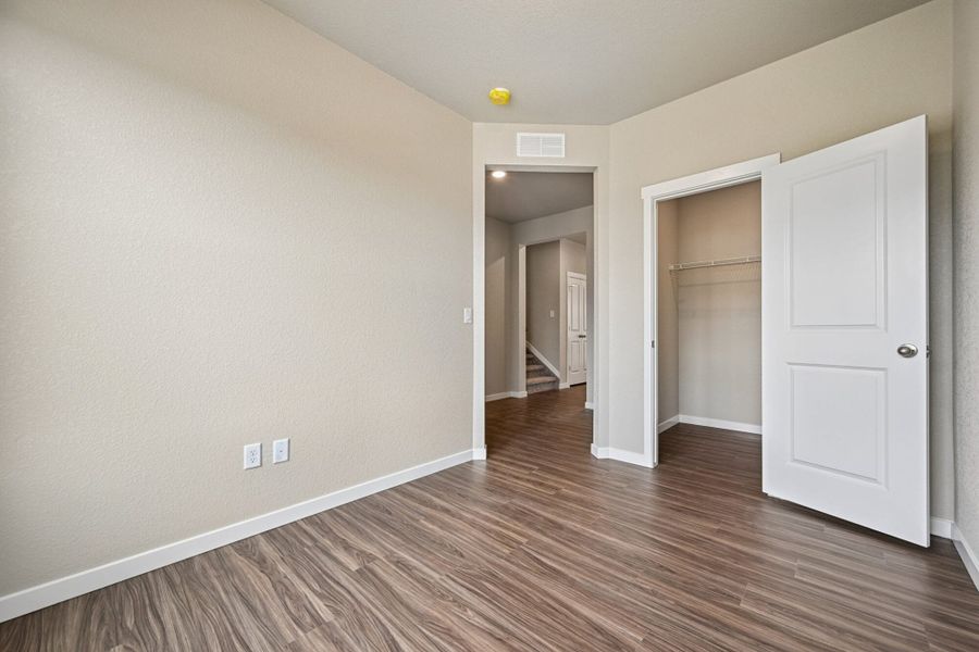 Spacious, unfurnished interior of a new home in Ridge at Lorson Ranch, Colorado Springs (Image 18). Spacious, unfurnished interior of a new home in Ridge at Lorson Ranch, Colorado Springs (Image 18).