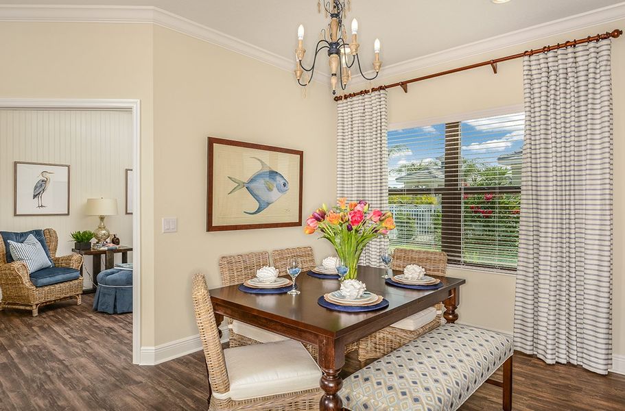 Furnished interior view inside a new home in Grand Palm, Venice (Image 9).