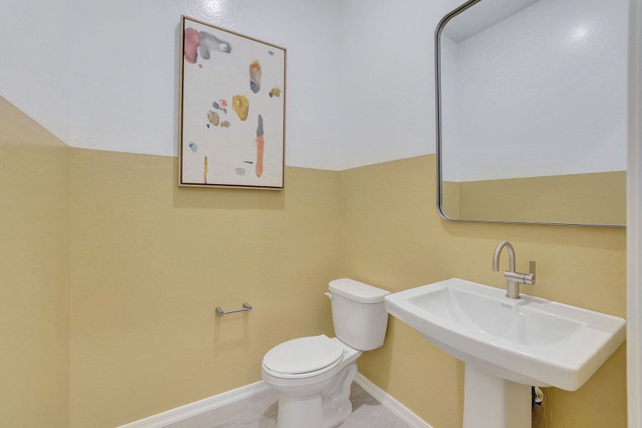 Representative furnished interior of a home built from the Lagoon by Mattamy Homes in Tyler Ranch, Buckeye (Image 32).