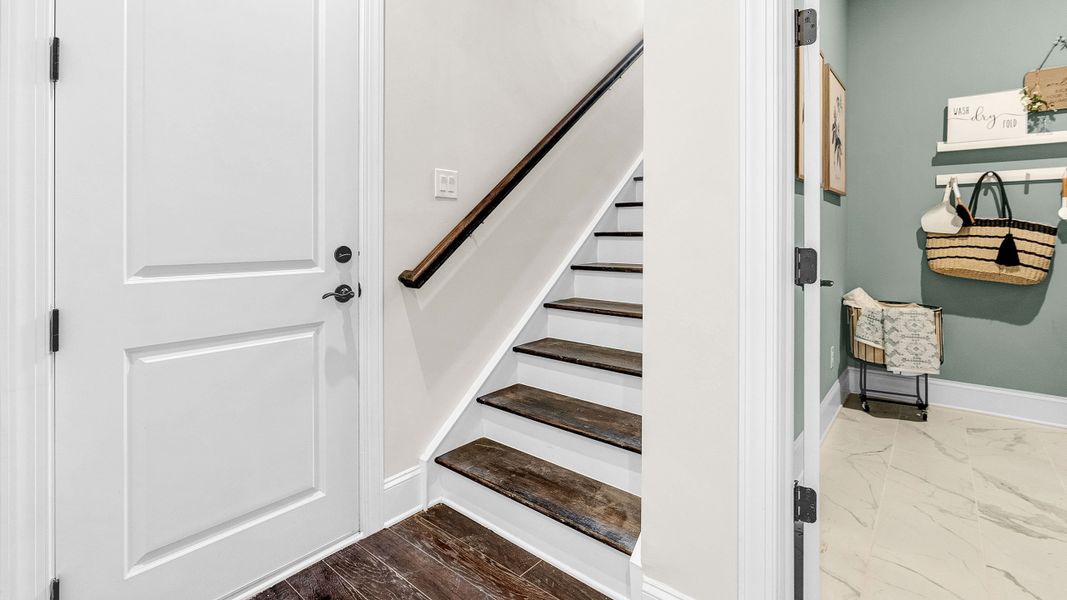 Stairs to Bonus Room | Model images from sister community Stairs to Bonus Room | Model images from sister community