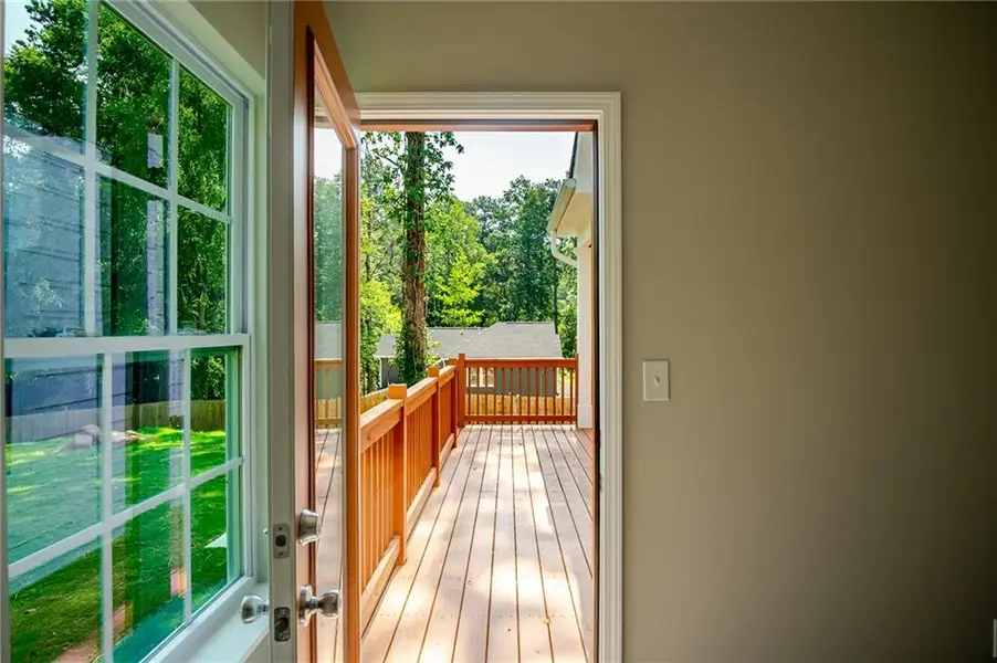Exterior details and patio area of a home in , Stockbridge (Image 3).