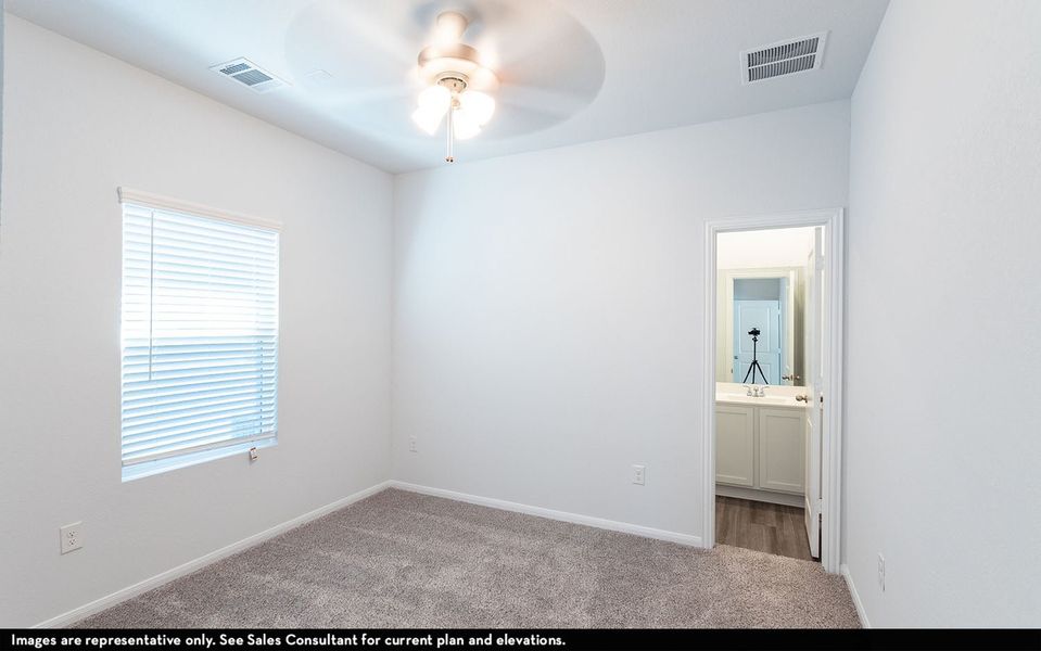 Representative unfurnished interior of a home built from the Topaz by CastleRock Communities in Paramount, Kyle (Image 11). Representative unfurnished interior of a home built from the Topaz by CastleRock Communities in Paramount, Kyle (Image 11).