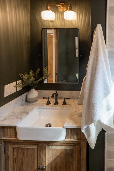 Close-up of interior finishes inside a home in , Austin (Image 14).