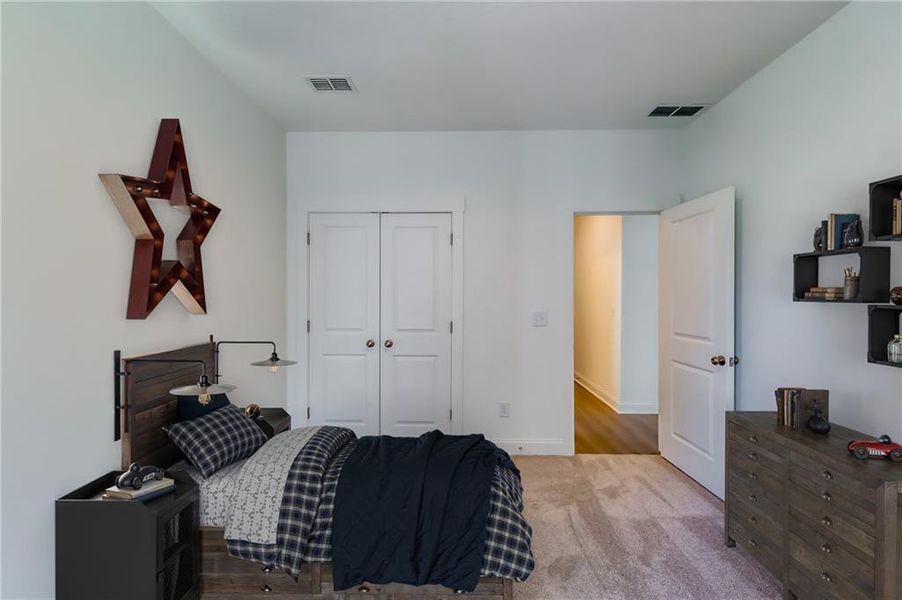 Furnished interior view inside a new home in , Dallas (Image 10).