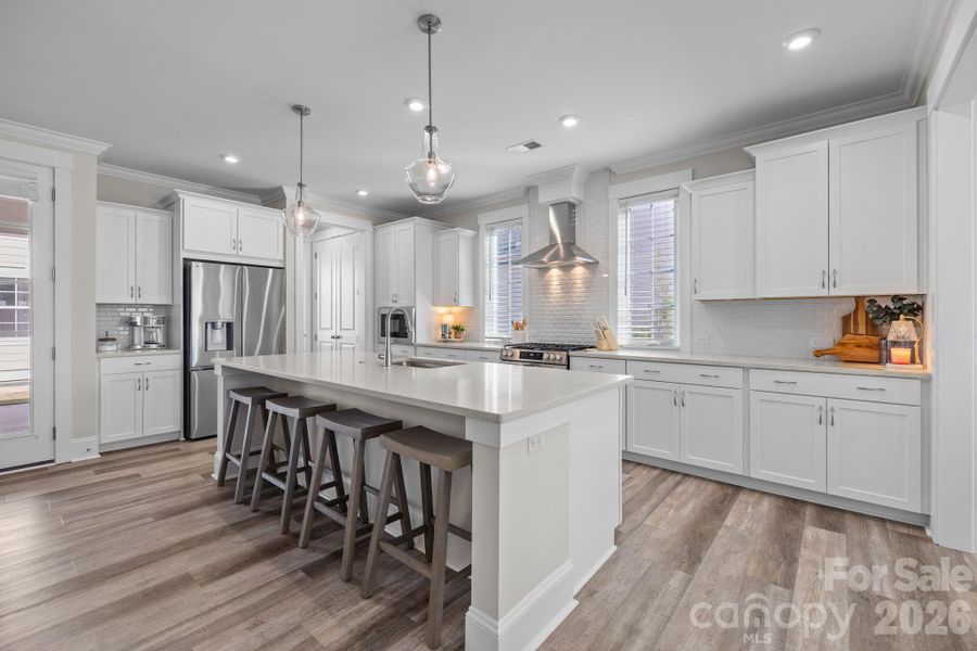 Furnished interior view inside a new home in Riverwalk, Rock Hill (Image 38).