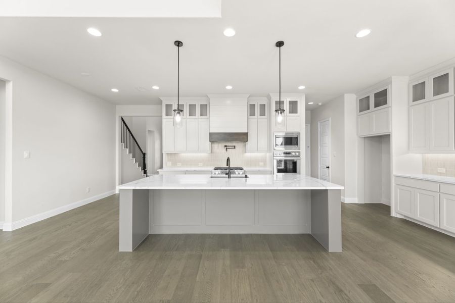 Representative furnished interior of a home built from the Cardiff by Windsor Homes in Nelson Lake Estates, Rockwall (Image 7).