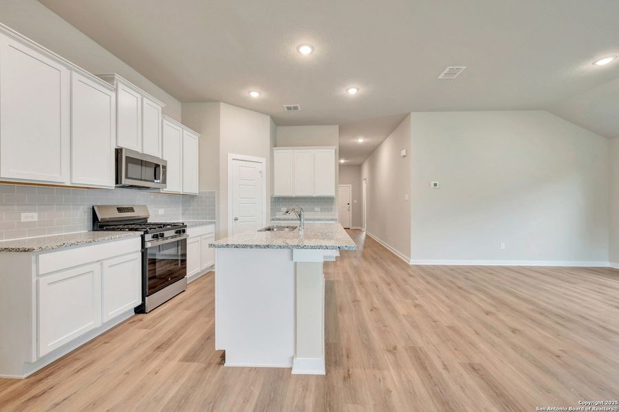 Furnished interior view inside a new home in Winding Brook, San Antonio (Image 14).
