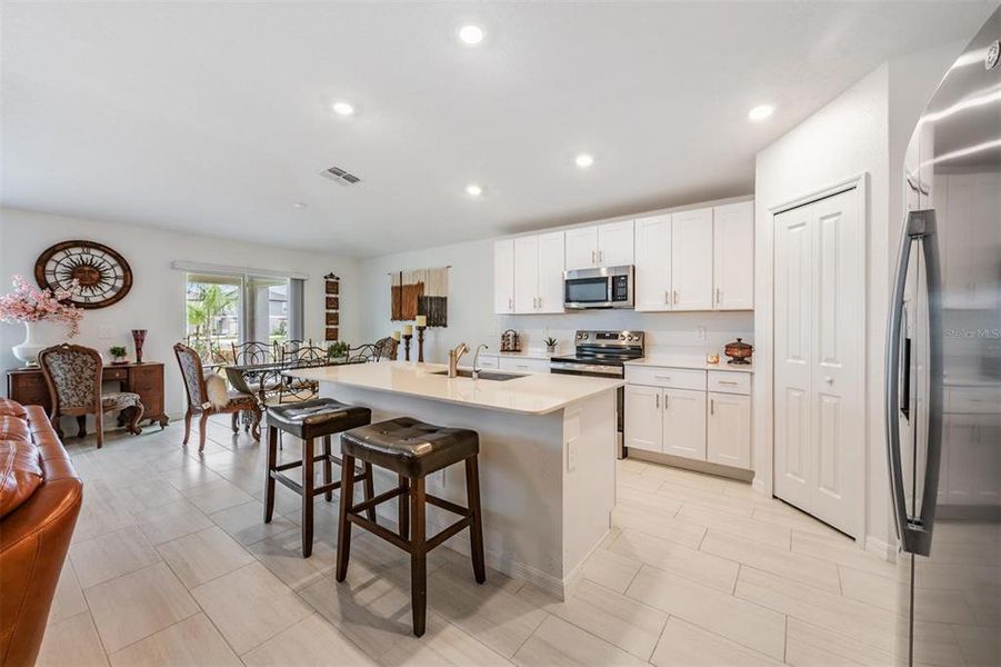 Furnished interior view inside a new home in Mirada: The Estates II, San Antonio (Image 16).