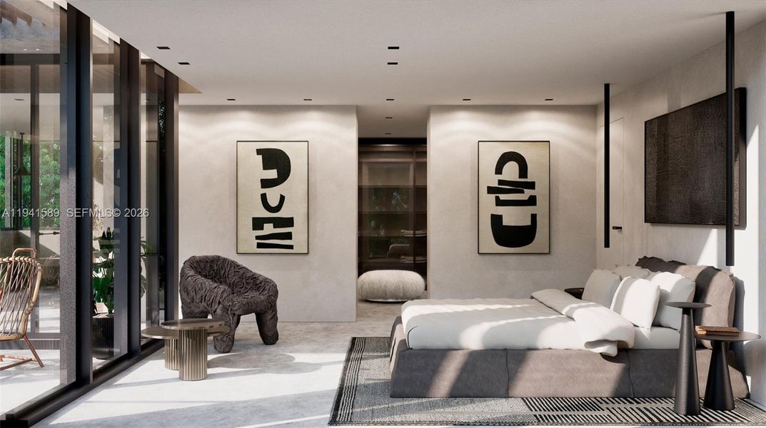 Exterior details and patio area of a home in , Miami Beach (Image 3).