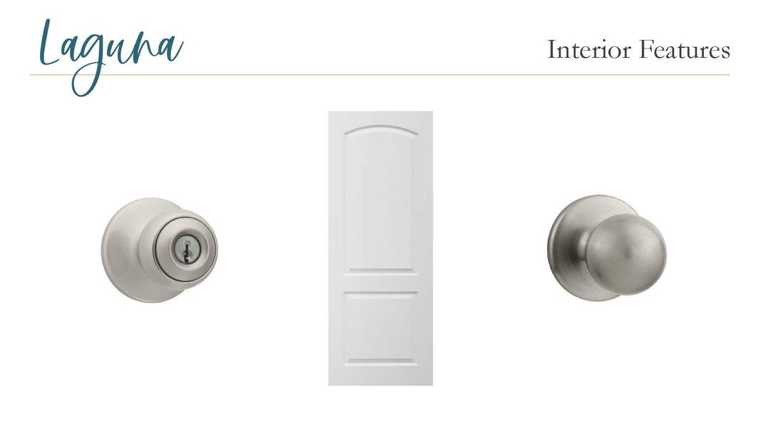 Sample of building materials used in homes in The Cottages at La Cima, San Marcos (Image 6).