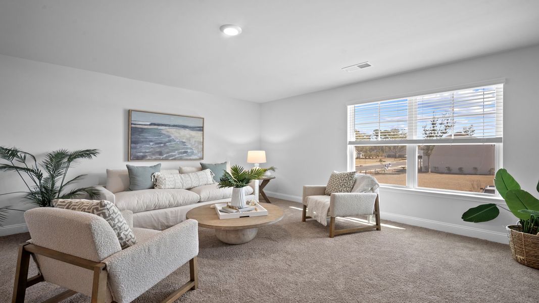 Furnished interior view inside a new home in The Retreat at East Argent, Ridgeland (Image 4). Furnished interior view inside a new home in The Retreat at East Argent, Ridgeland (Image 4).